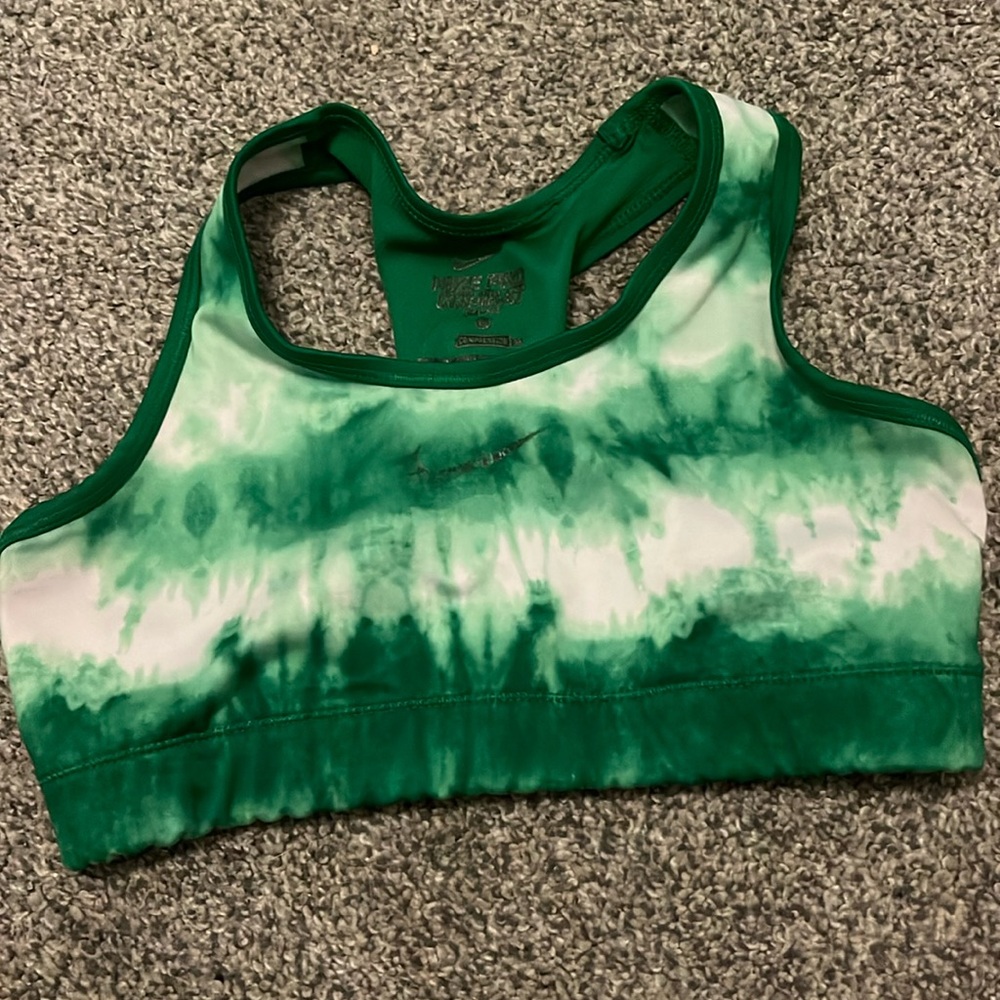 Nike tye dye sports bra